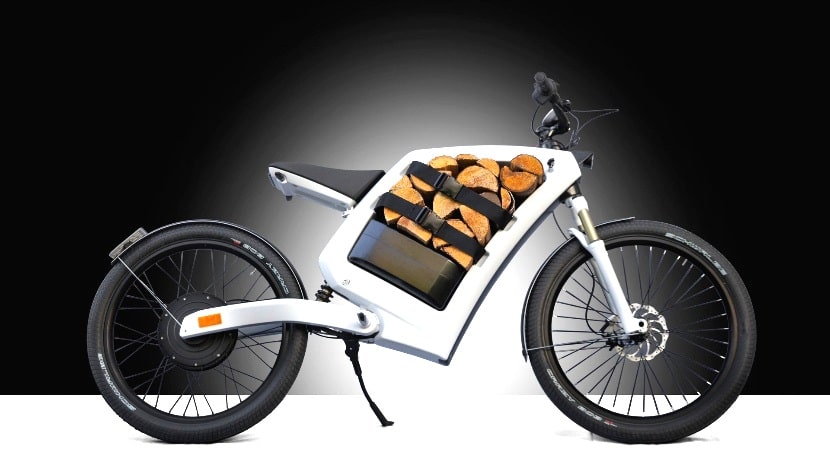 Mit dem E-Bike vonFeedz kann man auch ungewöhnliche Dinge transportieren. Foto: Feedz