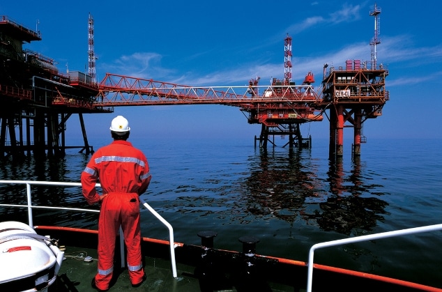 Ölförderung beim OPEC-Mitglied Libyen. Foto: ENI