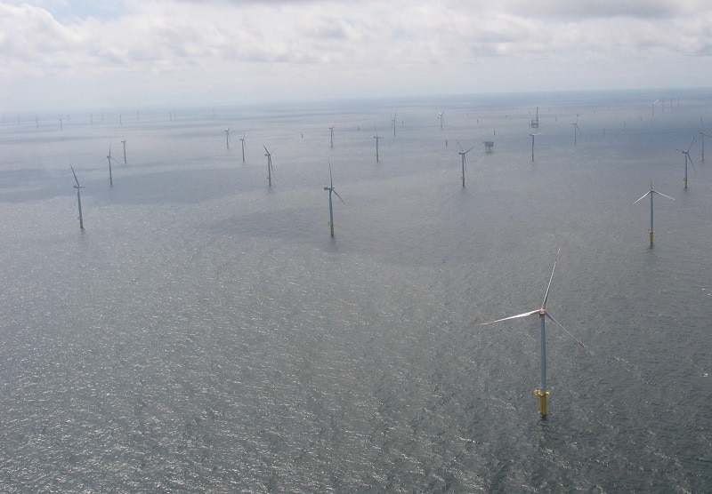 GE sieht Offshore-Wind, wie hier vor Helgoland, kritisch. Foto: Urbansky
