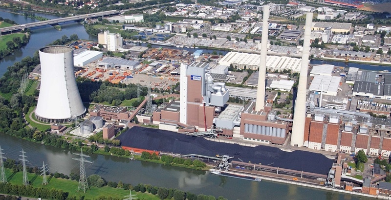 Das Heizkraftwerk Heilbronn der EnBW bleibt mit seinen 125 MW als Reservekraftwerk erhalten. Foto: Daniel Meier-Gerber / EnBW