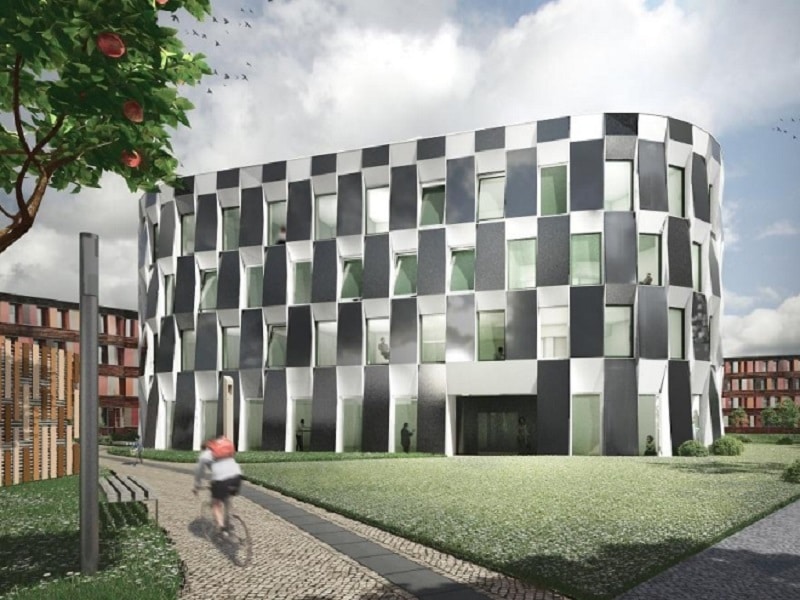 Im neuen Erweiterungsbau des Umweltbundesamtes Dessau wird auch die Heizung smart und zentral gesteuert. Foto: Anderhalten Architekten Smart Home, Digitalisierung, Heizung, Brennstoff